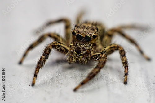 a small spider with big eyes © denm4syr