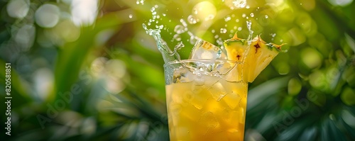 Pineapple Soda Splash in Tr...