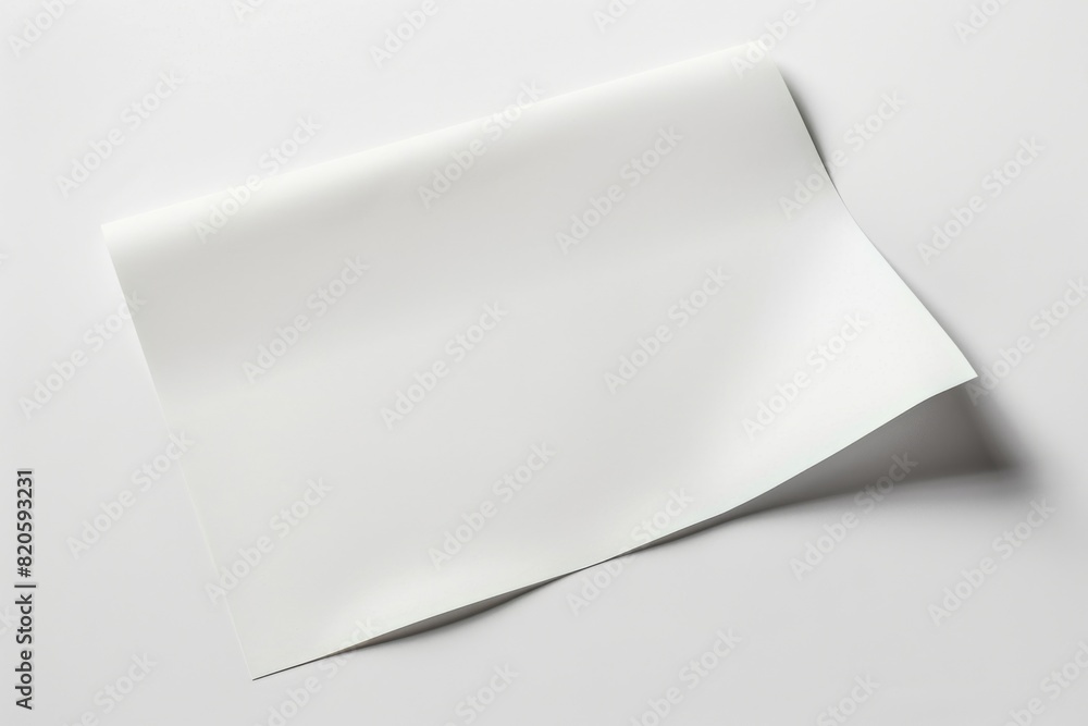 Paper Mockup on Isolated Background created with Generative AI Paper Mockup on Isolated Background created with Generative AI