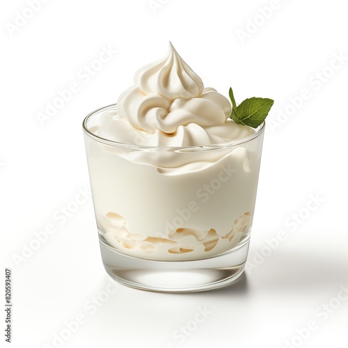 CrÃ¨me FraÃ®che isolated on transparent background