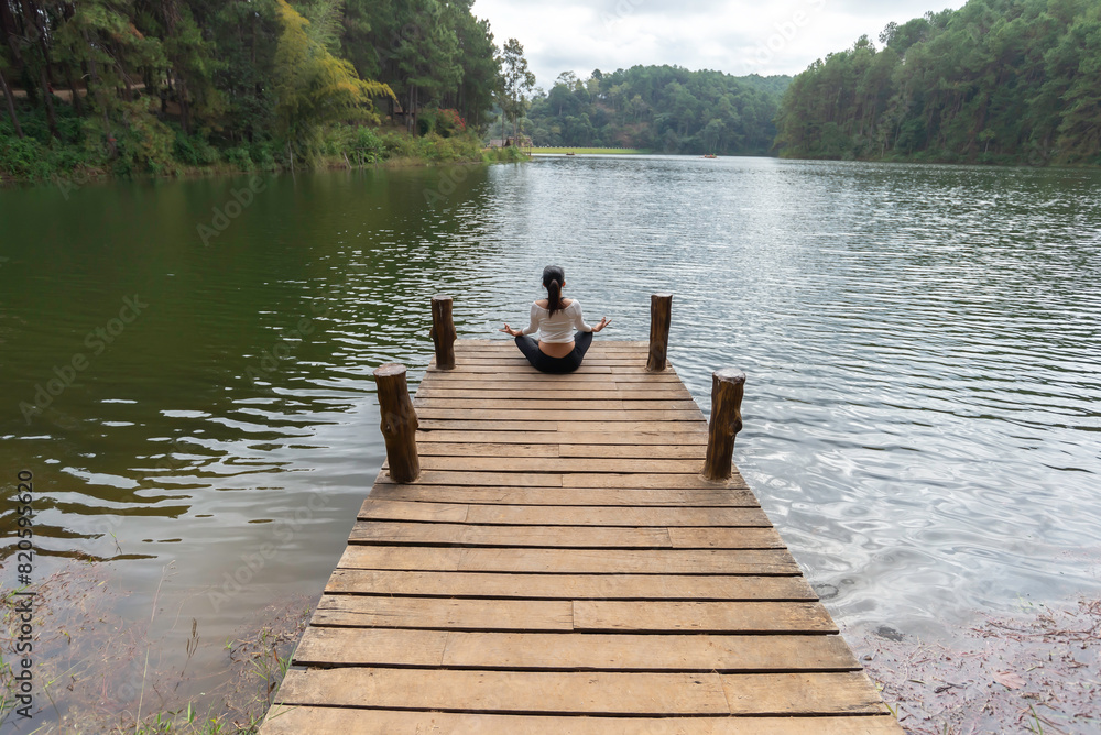 Lifestyle woman yoga exercise and pose for healthy life.Fitness and healthy lifestyle. Lifestyle woman yoga exercise and pose for healthy life.Fitness and healthy lifestyle.