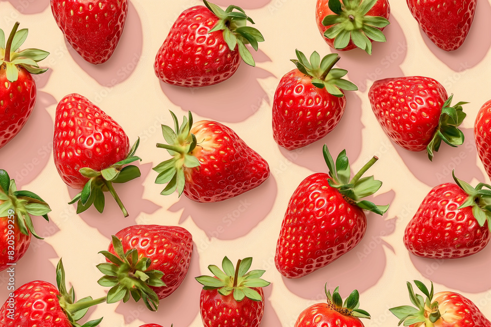 Fresh strawberry background. Fresh strawberry background.