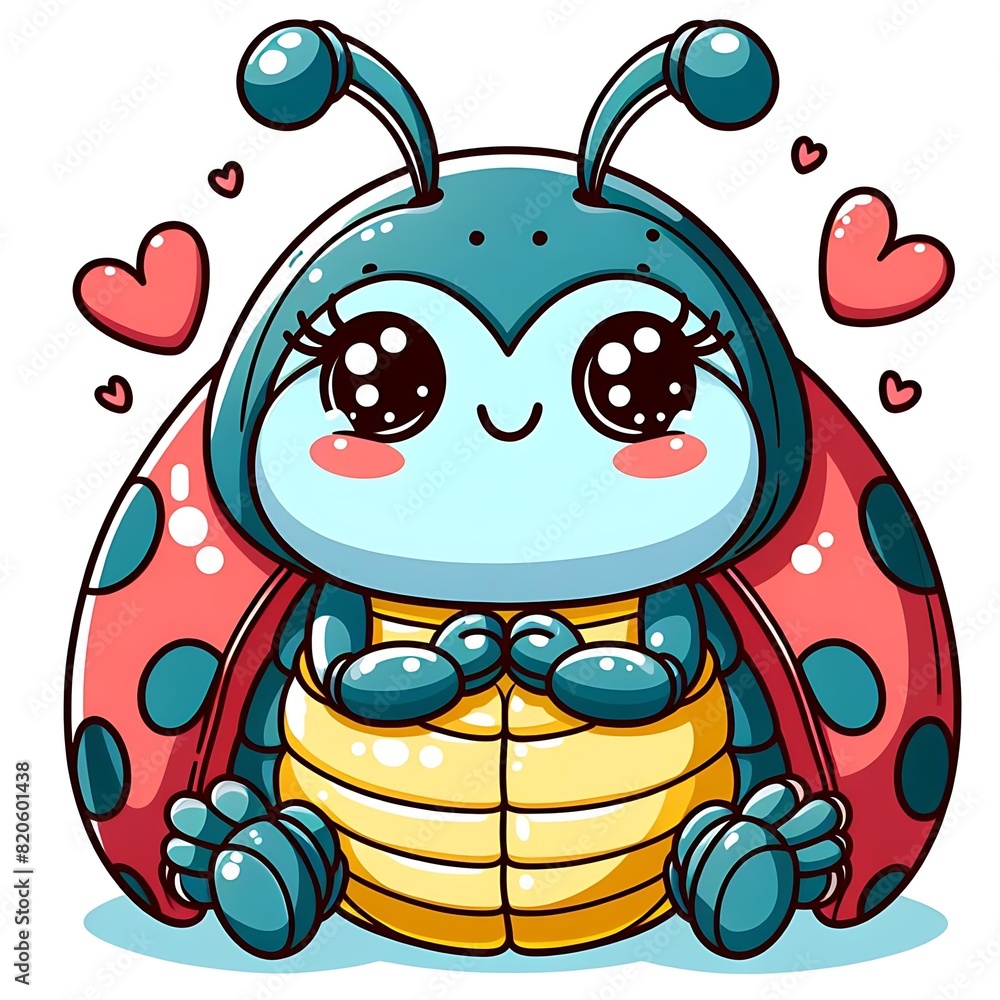 Obraz premium Ladybug cartoon
