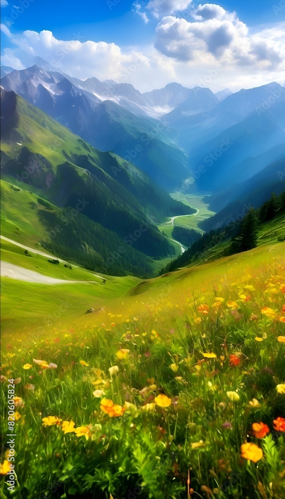 Landschaft Alpine Wiesen. Hintergrund für das Design 1. Landschaft Alpine Wiesen. Hintergrund für das Design 1.