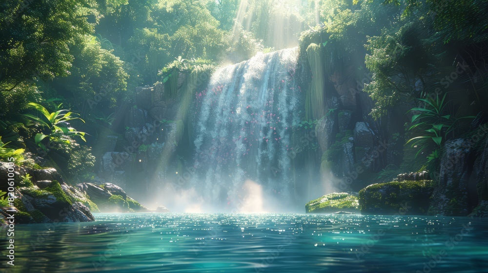 Remote waterfall, Explore the hidden and less-traveled waterfalls tucked away in remote locations, showcasing their secluded charm Remote waterfall, Explore the hidden and less-traveled waterfalls tucked away in remote locations, showcasing their secluded charm