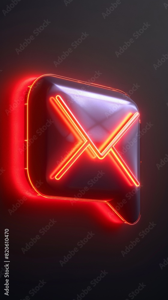 Fototapeta premium Chat Speech Bubble Communication.