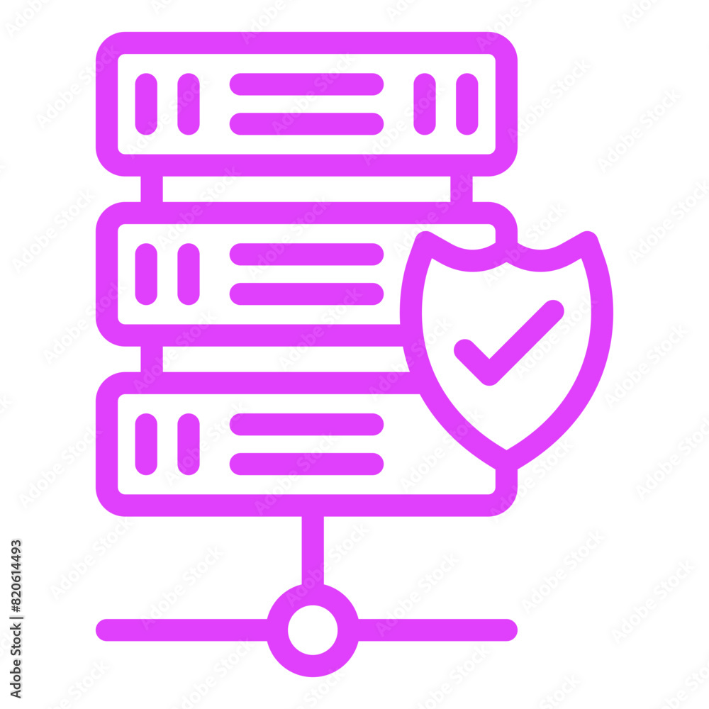 Database Vector Icon Design Illustration Database Vector Icon Design Illustration