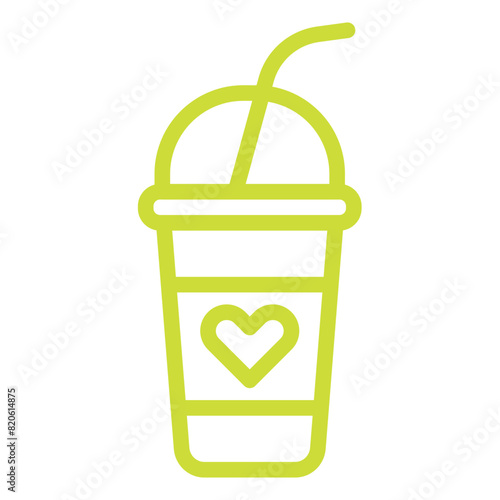 Frappe Vector Icon Design Illustration