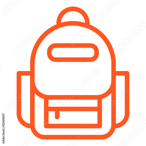 Bagpack Vector Icon Design Illustration
