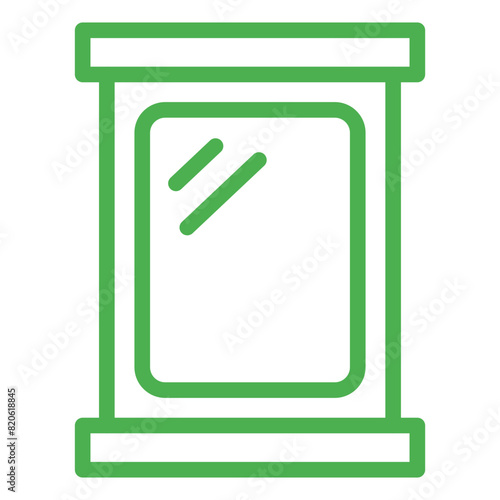 Mirror Vector Icon Design Illustration
