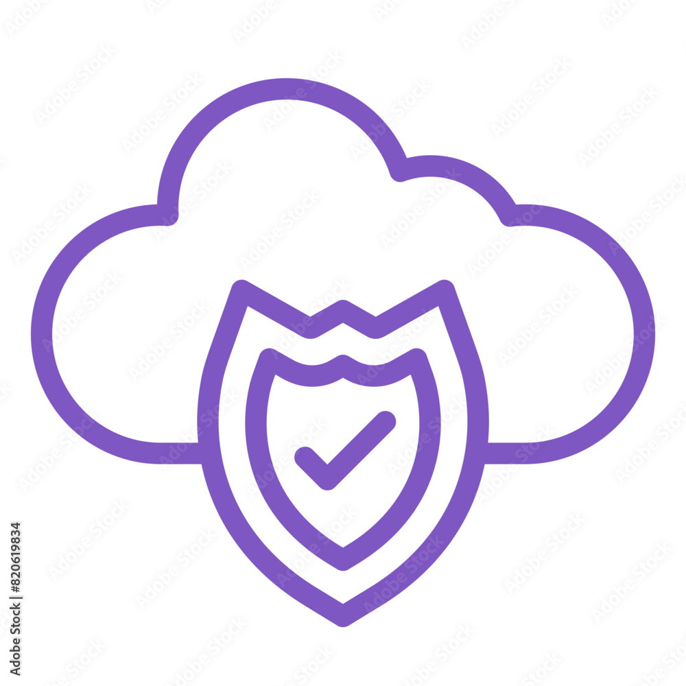 Shield Vector Icon Design Illustration Shield Vector Icon Design Illustration