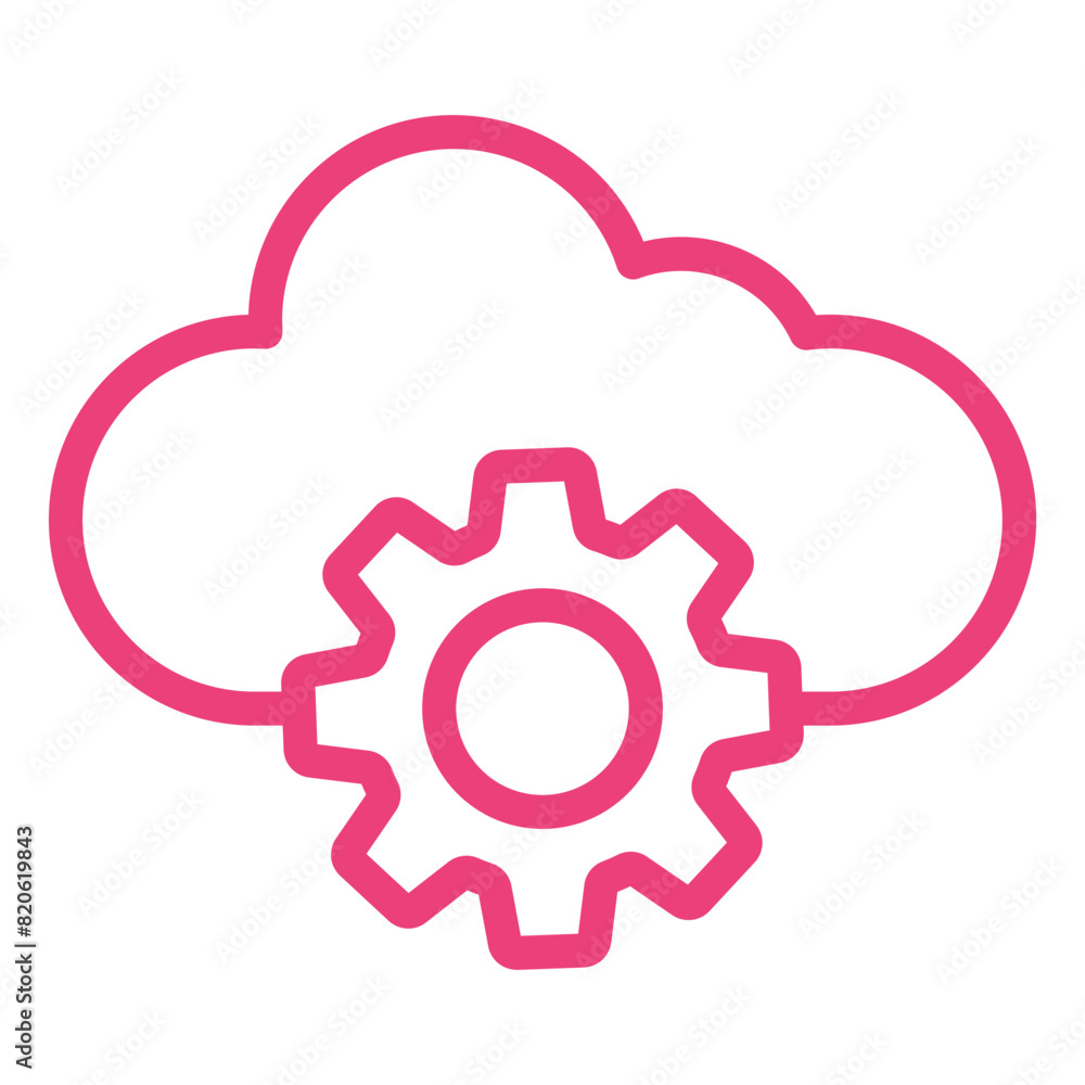 Cogwheel Vector Icon Design Illustration Cogwheel Vector Icon Design Illustration