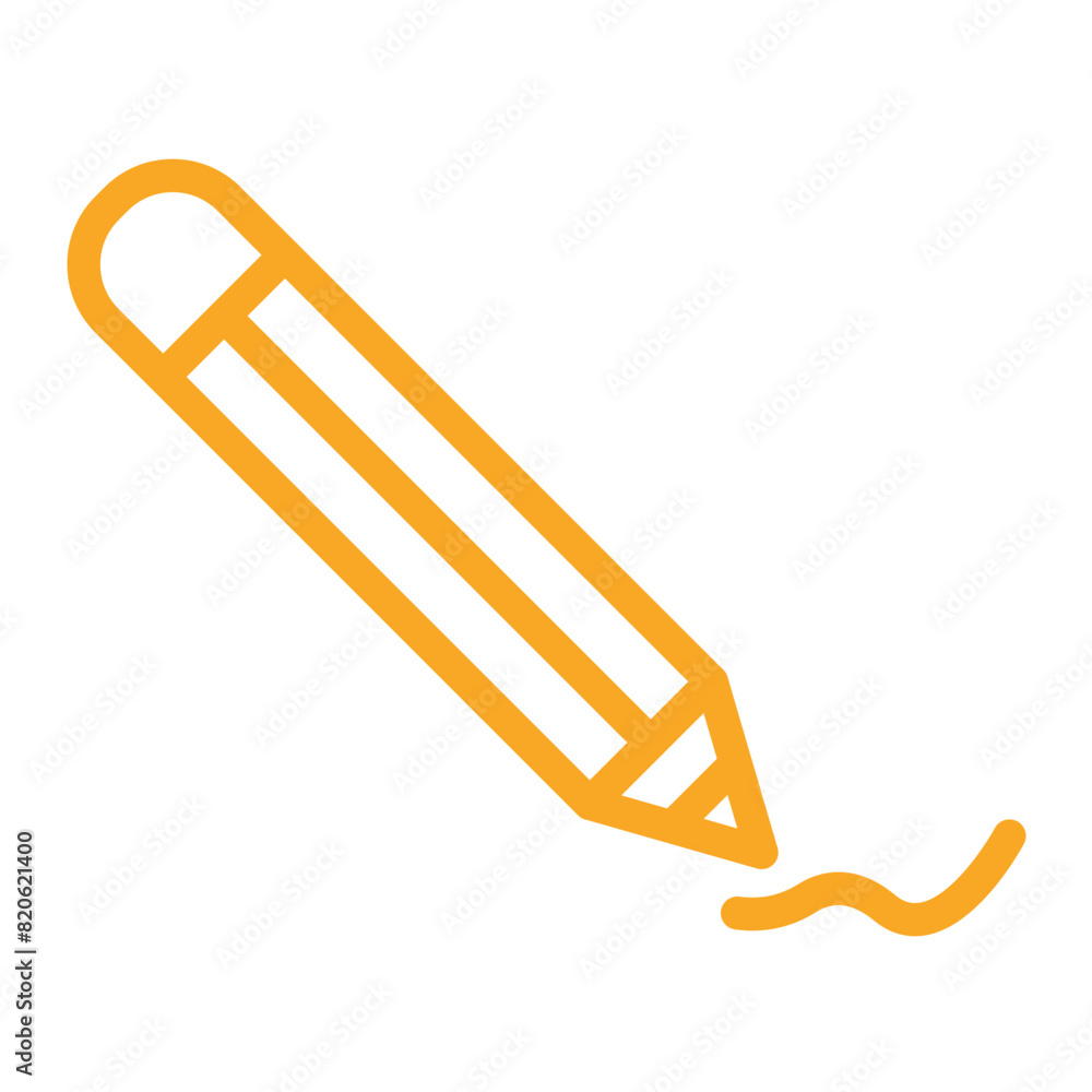 Pencil tool Vector Icon Design Illustration Pencil tool Vector Icon Design Illustration