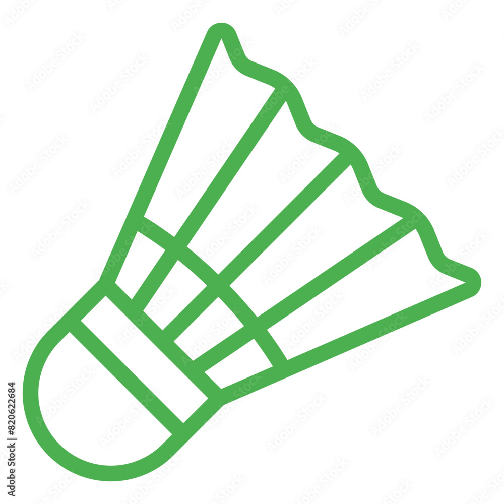 Shuttlecock Vector Icon Design Illustration Shuttlecock Vector Icon Design Illustration