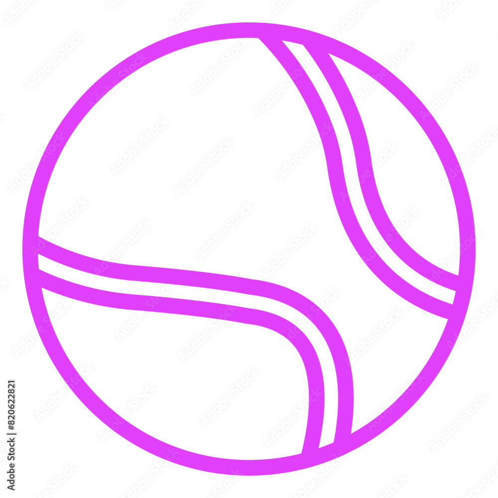Tennis ball Vector Icon Design Illustration Tennis ball Vector Icon Design Illustration