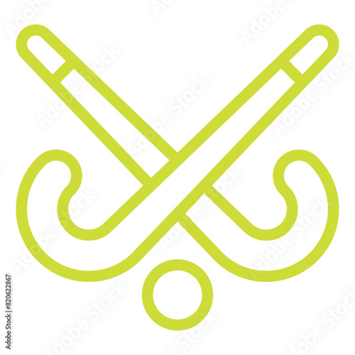 Hockey Vector Icon Design Illustration