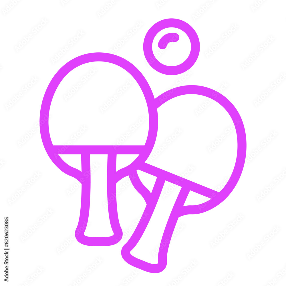 Ping pong Vector Icon Design Illustration Ping pong Vector Icon Design Illustration