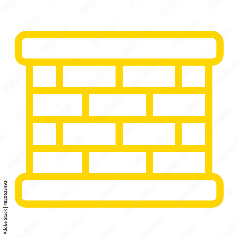 Bricks wall Vector Icon Design Illustration Bricks wall Vector Icon Design Illustration