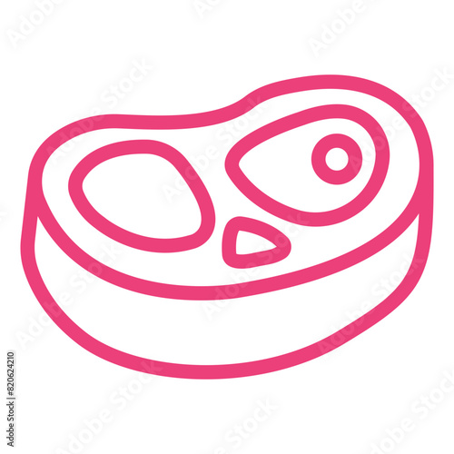 Meat Vector Icon Design Illustration