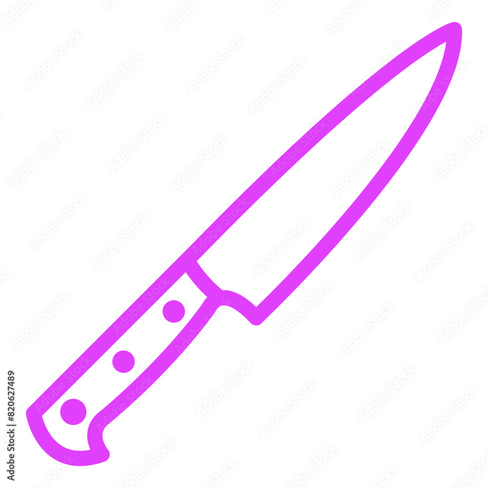 Knife Vector Icon Design Illustration Knife Vector Icon Design Illustration