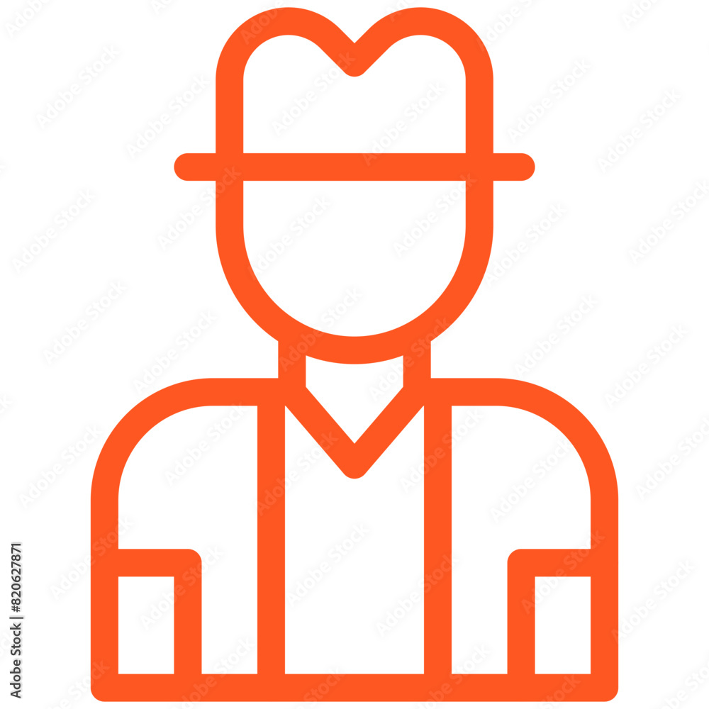 Traveller Vector Icon Design Illustration Traveller Vector Icon Design Illustration