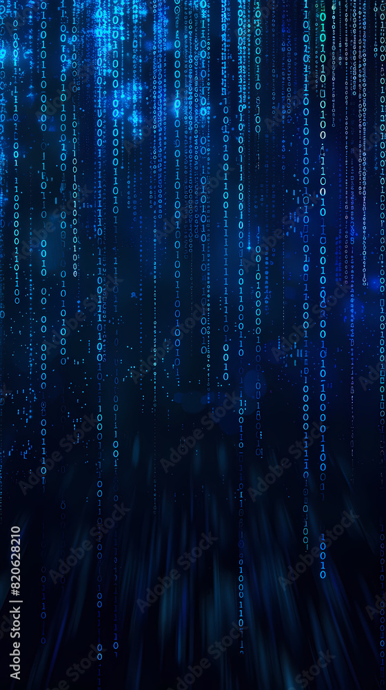 Digital binary code Digital binary code