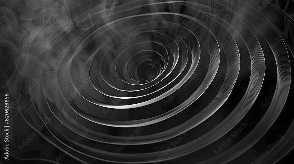 Clear Water drop with circular waves Clear Water drop with circular waves
