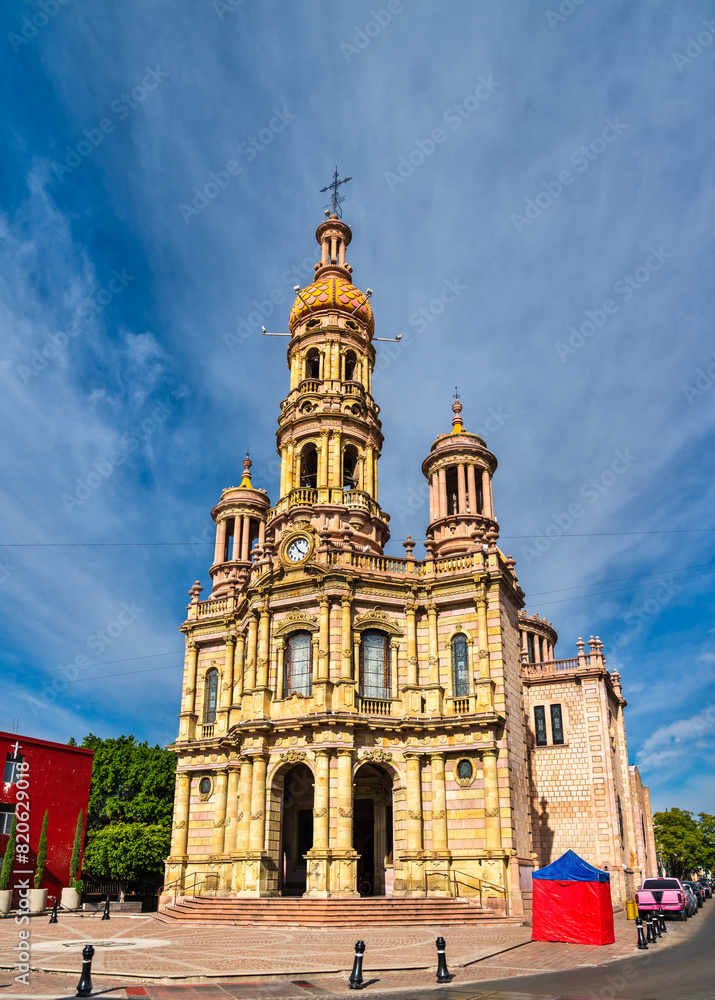 Obraz premium The Temple of Saint Anthony of Padua in Aguascalientes, Mexico
