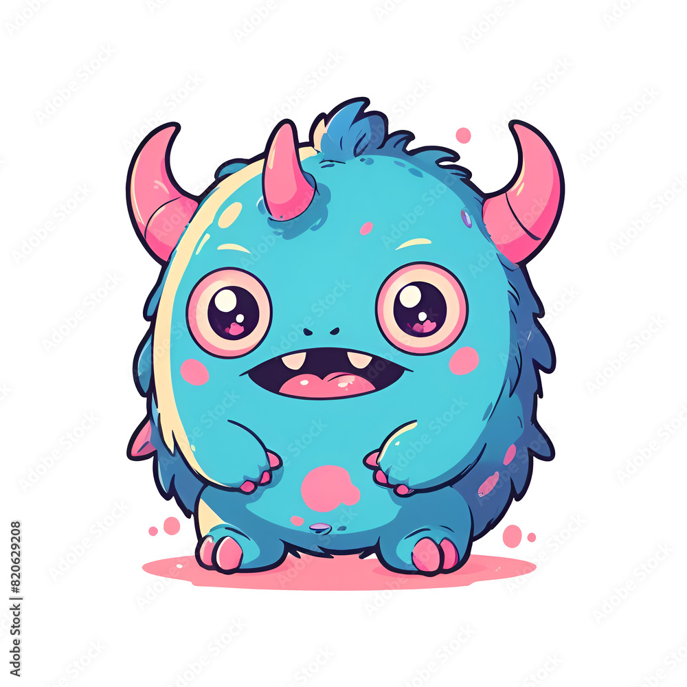 cute cartoon little monster cute cartoon little monster