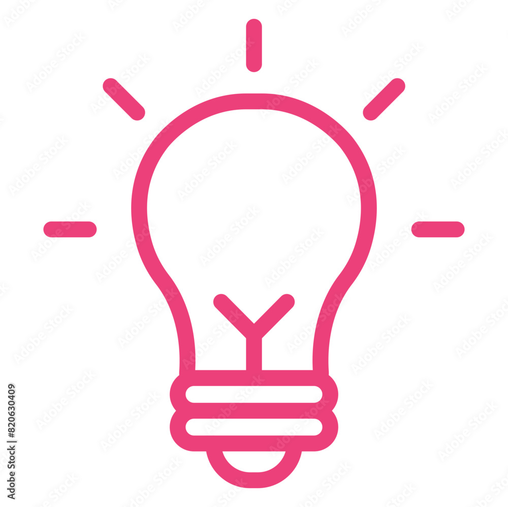 Bulb Vector Icon Design Illustration Bulb Vector Icon Design Illustration