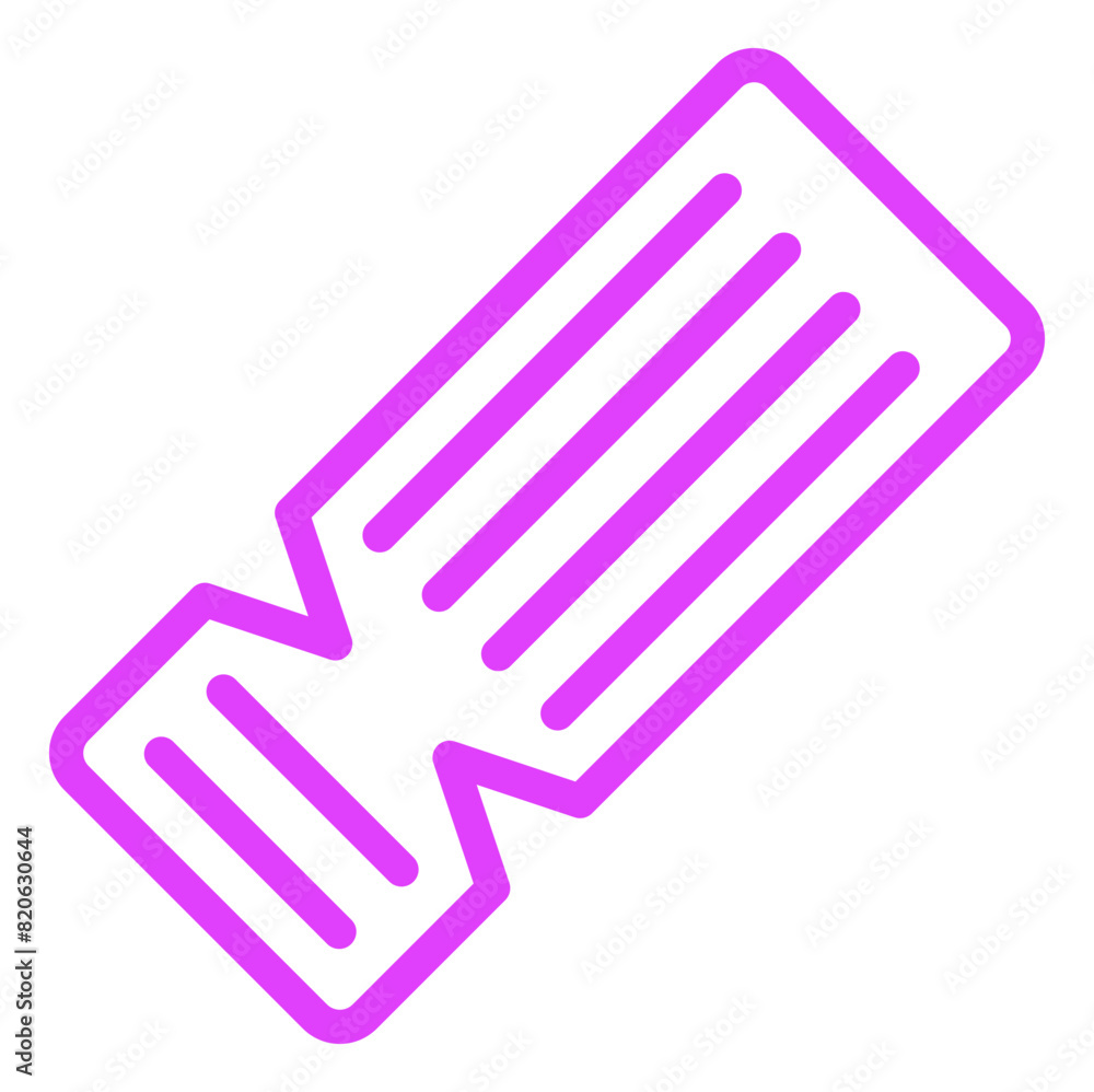 Ticket Vector Icon Design Illustration Ticket Vector Icon Design Illustration