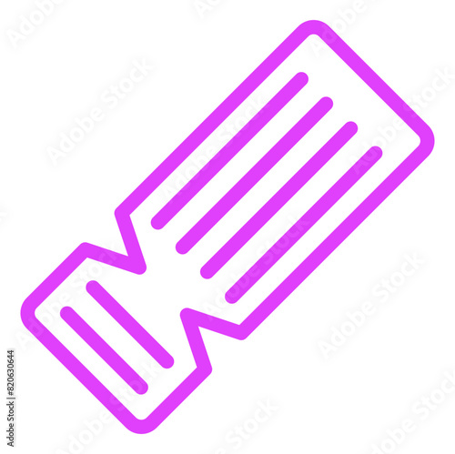 Ticket Vector Icon Design Illustration