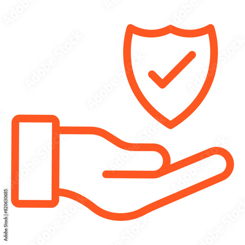 Insurance Vector Icon Design Illustration