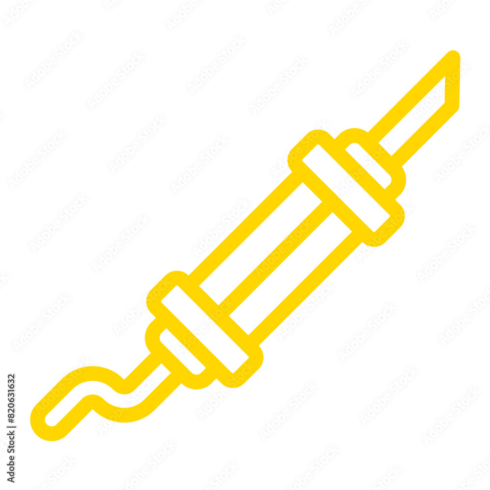 Exhaust pipe Vector Icon Design Illustration Exhaust pipe Vector Icon Design Illustration