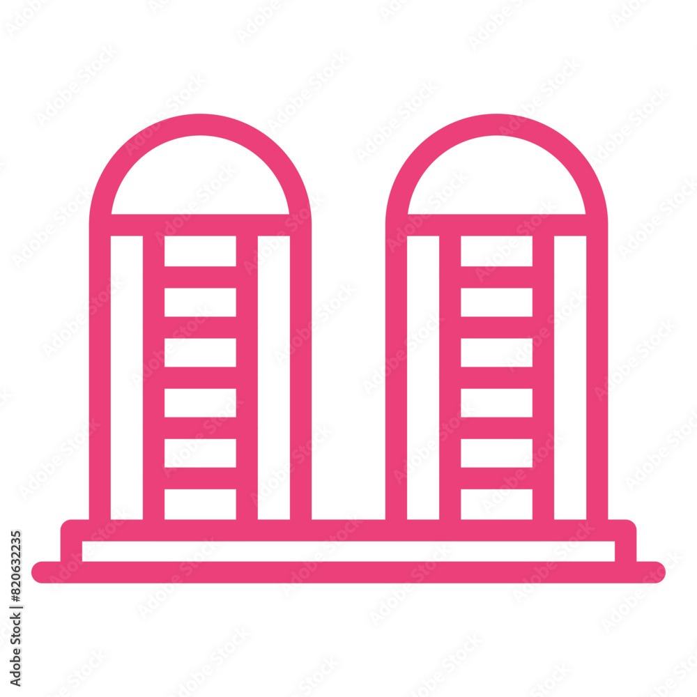 Silo Vector Icon Design Illustration Silo Vector Icon Design Illustration