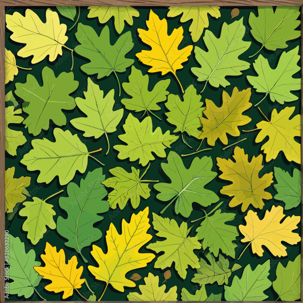 a picture of a bunch of leaves on a green background a picture of a bunch of leaves on a green background