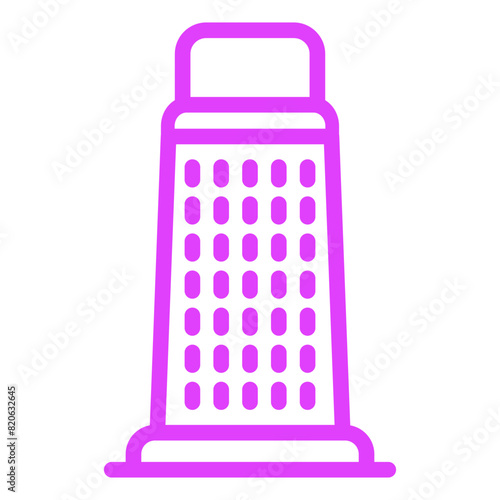 Cheese Grater Vector Icon Design Illustration