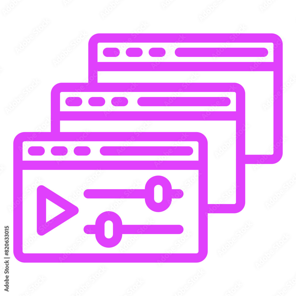 Courses Vector Icon Design Illustration Courses Vector Icon Design Illustration
