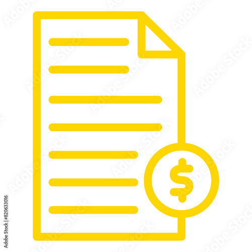 Financial Vector Icon Design Illustration