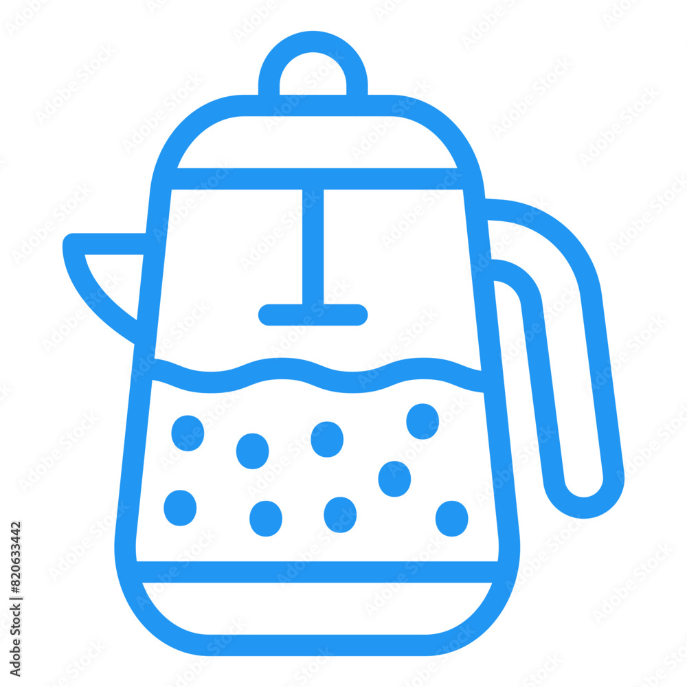 French Press Vector Icon Design Illustration French Press Vector Icon Design Illustration