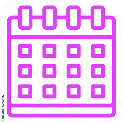 Calendar Vector Icon Design Illustration