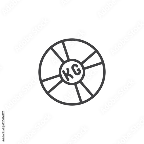 Medicine Ball line icon