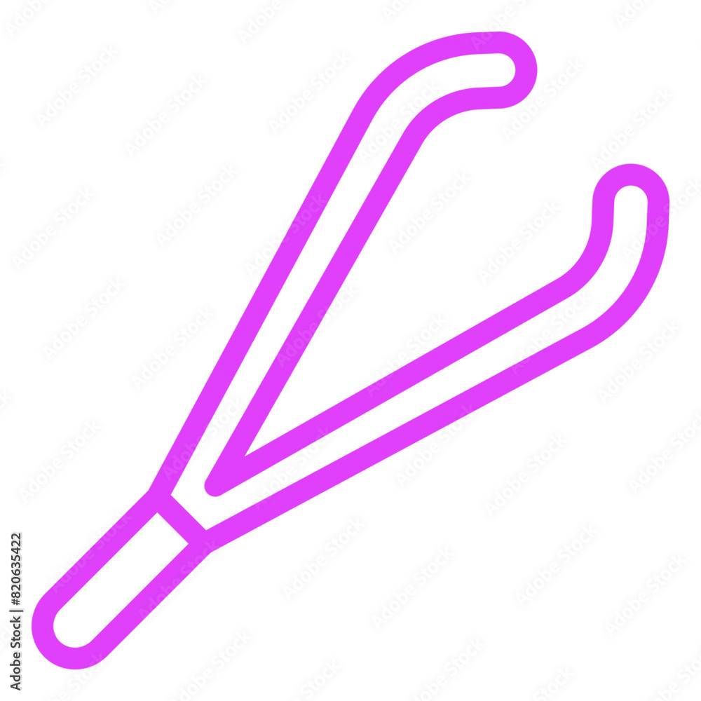 Tweezers Vector Icon Design Illustration Tweezers Vector Icon Design Illustration