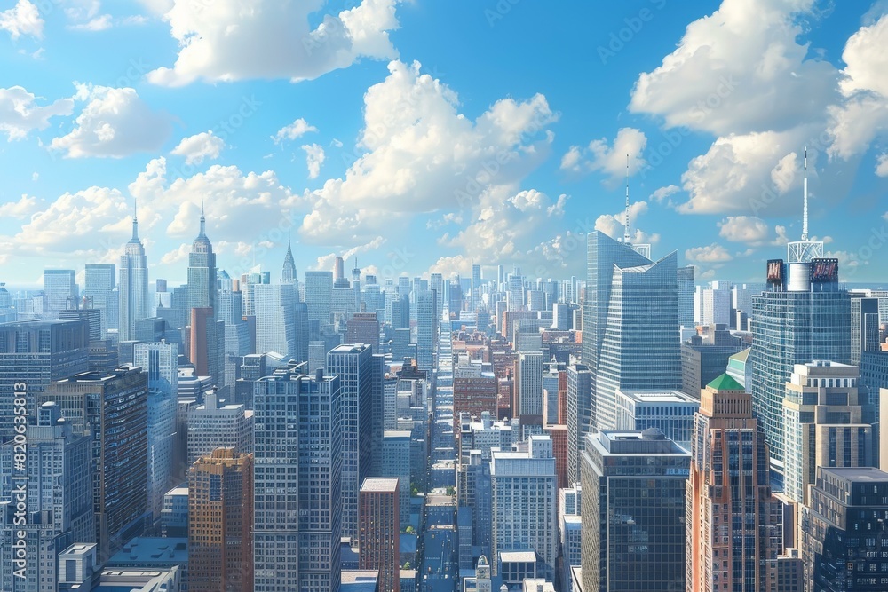 Fototapeta premium Manhattan Skyline