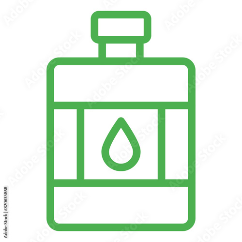 Hip Flask Vector Icon Design Illustration