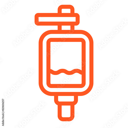 Urinal Vector Icon Design Illustration