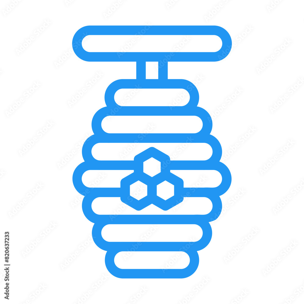 Honey Bee Vector Icon Design Illustration Honey Bee Vector Icon Design Illustration