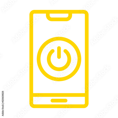 Turn On Vector Icon Design Illustration