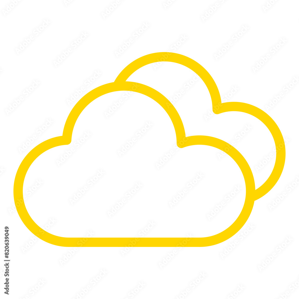 Cloud Vector Icon Design Illustration Cloud Vector Icon Design Illustration