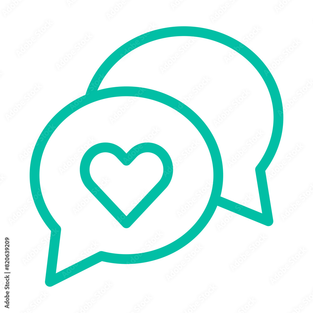 Chat Vector Icon Design Illustration Chat Vector Icon Design Illustration
